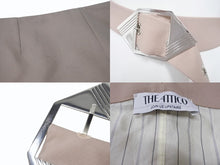 Load image into Gallery viewer, THE ATTICO ジ アティコ Belted Wrapped Mini Skirt ミニスカート 241WCS182 ベージュ サイズ40 美品 中古 4b004119