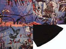 画像をギャラリービューアに読み込む, 極美品 Jean Paul GAULTIER ジャンポールゴルチェ 長袖Tシャツ カットソー 総柄 JPJ023 ブラック マルチカラー サイズ38 中古 4b004120