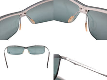 Load image into Gallery viewer, CHANEL シャネル リムレス サングラス アイウェア 4043-B c.124/7G 120 ココマーク メタル シルバー 美品 中古 4b004123
