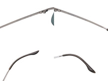 Load image into Gallery viewer, CHANEL シャネル リムレス サングラス アイウェア 4043-B c.124/7G 120 ココマーク メタル シルバー 美品 中古 4b004123