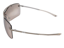 Load image into Gallery viewer, 極美品 CHRISTIAN DIOR クリスチャンディオール サングラス 一枚レンズ AURFL 115 ブラウン シルバー金具 中古 4b004124