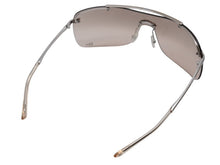 Load image into Gallery viewer, 極美品 CHRISTIAN DIOR クリスチャンディオール サングラス 一枚レンズ AURFL 115 ブラウン シルバー金具 中古 4b004124