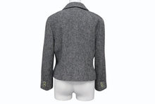 画像をギャラリービューアに読み込む, CHANEL シャネル ツイード ショートジャケット P18353V10570 サイズ40 ココマークボタン マルチカラー 美品 中古 4b004127