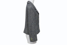 画像をギャラリービューアに読み込む, CHANEL シャネル ツイード ショートジャケット P18353V10570 サイズ40 ココマークボタン マルチカラー 美品 中古 4b004127
