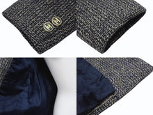 画像をギャラリービューアに読み込む, CHANEL シャネル ツイード ショートジャケット P18353V10570 サイズ40 ココマークボタン マルチカラー 美品 中古 4b004127