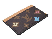Load image into Gallery viewer, 極美品 LOUIS VUITTON ルイヴィトン モノグラム ポルト カルト サーンプル カードケース M83348 ブラウン マルチカラー 中古 4b004131