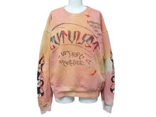Load image into Gallery viewer, 極美品 CHROME HEARTS クロムハーツ × CVTVLIST カタリスト カスタム Matty Boy マッティボーイ スウェット サイズL タイダイ柄 中古 4b004134