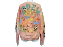 Load image into Gallery viewer, 極美品 CHROME HEARTS クロムハーツ × CVTVLIST カタリスト カスタム Matty Boy マッティボーイ スウェット サイズL タイダイ柄 中古 4b004134