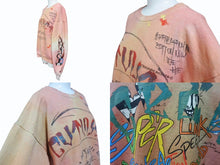 Load image into Gallery viewer, 極美品 CHROME HEARTS クロムハーツ × CVTVLIST カタリスト カスタム Matty Boy マッティボーイ スウェット サイズL タイダイ柄 中古 4b004134