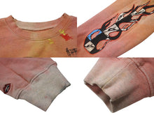 Load image into Gallery viewer, 極美品 CHROME HEARTS クロムハーツ × CVTVLIST カタリスト カスタム Matty Boy マッティボーイ スウェット サイズL タイダイ柄 中古 4b004134