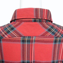 画像をギャラリービューアに読み込む, FEAR OF GOD フィアオブゴッド Jerry Lorenzo Zipper Flannel フランネルシャツ 長袖シャツ レッド サイズM 美品 中古 4b004138