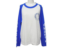 Load image into Gallery viewer, 極美品 CHROME HEARTS クロムハーツ ラグラン 長袖Tシャツ サイズM ホースシュー アームロゴ CHロゴ プリント 中古 4b004140