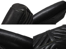 Load image into Gallery viewer, YVES SAINT LAURENT イヴサンローラン サッチェル キルティング チェーンショルダーバッグ 428056 ブラック メタルブラック金具 美品 中古 4b004142