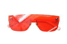 画像をギャラリービューアに読み込む, LOUIS VUITTON ルイヴィトン サングラス Z2206U サングラス LV スーパーライト レッド ナイロン 美品 中古 4b004143
