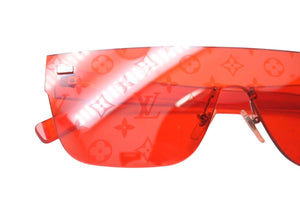 LOUIS VUITTON ルイヴィトン サングラス Z2206U サングラス LV スーパーライト レッド ナイロン 美品 中古 4b004143