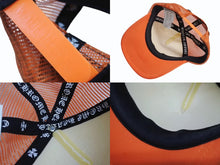画像をギャラリービューアに読み込む, CHROME HEARTS クロムハーツ MATTY BOY マッティボーイ Sex Records It Is What It Is Trucker Hat メッシュキャップ オレンジ 美品 中古 4b004148