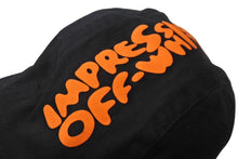 Load image into Gallery viewer, OFF-WHITE オフホワイト キャップ 2013 ブラック オレンジ コットン OMLB016R19400014 美品 4b004149