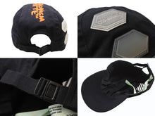 Load image into Gallery viewer, OFF-WHITE オフホワイト キャップ 2013 ブラック オレンジ コットン OMLB016R19400014 美品 4b004149