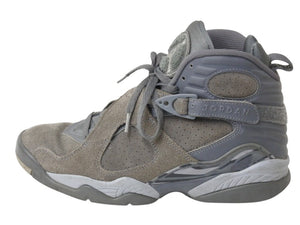 NIKE ナイキ エアジョーダン 8 レトロ スニーカー 305381 スウェード サイズ26.5 グレー 美品 中古 4b004153
