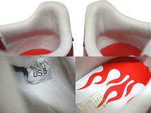 画像をギャラリービューアに読み込む, 4HUNNID スニーカー YG The Flame Shoes スニーカー レッド ホワイト US 8 美品 中古 4b004156