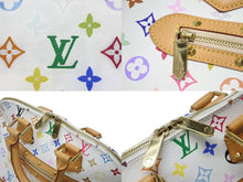 Load image into Gallery viewer, LOUIS VUITTON ルイヴィトン モノグラムマルチ アルマ ハンドバッグ M92647 村上隆 ホワイト ゴールド金具 美品 中古 4b004160
