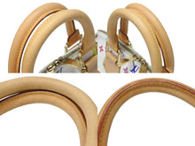 Load image into Gallery viewer, LOUIS VUITTON ルイヴィトン モノグラムマルチ アルマ ハンドバッグ M92647 村上隆 ホワイト ゴールド金具 美品 中古 4b004164