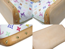 Load image into Gallery viewer, LOUIS VUITTON ルイヴィトン モノグラムマルチ アルマ ハンドバッグ M92647 村上隆 ホワイト ゴールド金具 美品 中古 4b004164