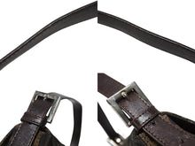 画像をギャラリービューアに読み込む, FENDI フェンディ マンマバケット ワンショルダーバッグ ズッカ柄 キャンバス レザー ブラウン シルバー金具 美品 中古 4b004170