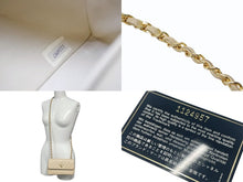 Load image into Gallery viewer, CHANEL シャネル ミニマトラッセ ショルダーバッグ チェーンショルダーバッグ 1番台 ラムスキン ベージュ ゴールド金具 美品 中古 4b004176