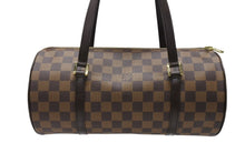 Load image into Gallery viewer, 極美品 LOUIS VUITTON ルイヴィトン ハンドバッグ パピヨン30 ダミエキャンバス N51303 ブラウン ゴールド金具 中古 4b004178
