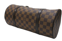 Load image into Gallery viewer, 極美品 LOUIS VUITTON ルイヴィトン ハンドバッグ パピヨン30 ダミエキャンバス N51303 ブラウン ゴールド金具 中古 4b004178