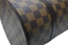 Load image into Gallery viewer, 極美品 LOUIS VUITTON ルイヴィトン ハンドバッグ パピヨン30 ダミエキャンバス N51303 ブラウン ゴールド金具 中古 4b004178