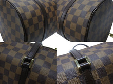 Load image into Gallery viewer, 極美品 LOUIS VUITTON ルイヴィトン ハンドバッグ パピヨン30 ダミエキャンバス N51303 ブラウン ゴールド金具 中古 4b004178