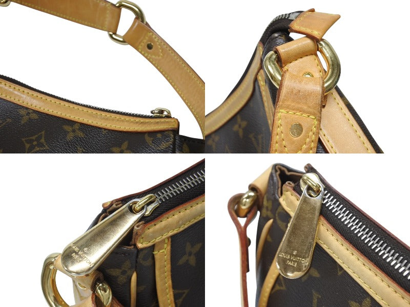LOUIS VUITTON ルイヴィトン トゥラムPM ワンショルダーバッグ M40076 モノグラム PVC レザー ブラウン 廃盤 美品 中古 4b004179