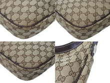 画像をギャラリービューアに読み込む, GUCCI グッチ ショルダーバッグ チャーミー GGキャンバス レザー 153010 ゴールド金具 中古 4b004181