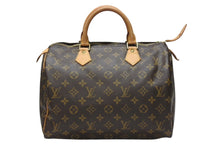 Load image into Gallery viewer, LOUIS VUITTON ルイヴィトン スピーディ30 ハンドバッグ M41526 モノグラムキャンバス ブラウン ゴールド金具 美品 中古 4b004184