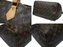 Load image into Gallery viewer, LOUIS VUITTON ルイヴィトン スピーディ30 ハンドバッグ M41526 モノグラムキャンバス ブラウン ゴールド金具 美品 中古 4b004184