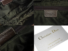 画像をギャラリービューアに読み込む, Christian Dior クリスチャンディオール レザー サドルバッグ ワンショルダーバッグ カーフスキン ブラウン ゴールド金具 美品 中古 4b004188