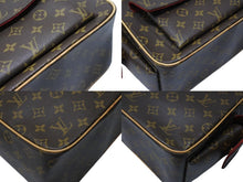 Load image into Gallery viewer, LOUIS VUITTON ルイヴィトン モノグラム エクサントリシテ ハンドバッグ M51161 ブラウン PVC ヌメ革 ゴールド金具 美品 中古 4b004190