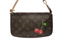 画像をギャラリービューアに読み込む, 極美品 LOUIS VUITTON ルイヴィトン モノグラム チェリー ポシェットアクセソワール アクセサリーポーチ 村上隆 M95008 中古 4b004193