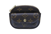 Load image into Gallery viewer, 極美品 LOUIS VUITTON ルイヴィトン ポルトモネシリング コインケース 小銭入れ M60025 PVC ブラウン ゴールド金具 中古 4b004194