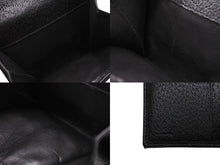 画像をギャラリービューアに読み込む, 極美品 GUCCI グッチ 二つ折り財布 Wホック財布 エクリプス イタリア製 GGキャンバス ブラック シルバー金具 中古 4b004195