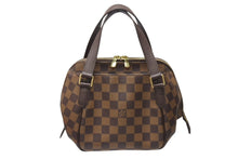 Load image into Gallery viewer, LOUIS VUITTON ルイヴィトン ベレムPM ハンドバッグ N51173 ダミエライン ダミエキャンバス ブラウン ゴールド金具 美品 中古 4b004202