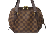 Load image into Gallery viewer, LOUIS VUITTON ルイヴィトン ベレムPM ハンドバッグ N51173 ダミエライン ダミエキャンバス ブラウン ゴールド金具 美品 中古 4b004202