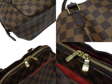 Load image into Gallery viewer, LOUIS VUITTON ルイヴィトン ベレムPM ハンドバッグ N51173 ダミエライン ダミエキャンバス ブラウン ゴールド金具 美品 中古 4b004202