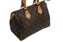 Load image into Gallery viewer, LOUIS VUITTON ルイヴィトン スピーディー25 ハンドバック M41528 モノグラム PVC レザー ブラウン ゴールド金具 美品 中古 4b004207