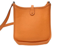 画像をギャラリービューアに読み込む, HERMES エルメス エブリンTPM トリヨンクレマンス オレンジ ショルダーバッグ □G 美品 中古 4b004208