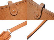 画像をギャラリービューアに読み込む, HERMES エルメス エブリンTPM トリヨンクレマンス オレンジ ショルダーバッグ □G 美品 中古 4b004208