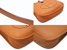 画像をギャラリービューアに読み込む, HERMES エルメス エブリンTPM トリヨンクレマンス オレンジ ショルダーバッグ □G 美品 中古 4b004208