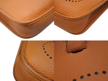 画像をギャラリービューアに読み込む, HERMES エルメス エブリンTPM トリヨンクレマンス オレンジ ショルダーバッグ □G 美品 中古 4b004208